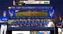 Desktop Screenshot of lascrucesvaqueros.com